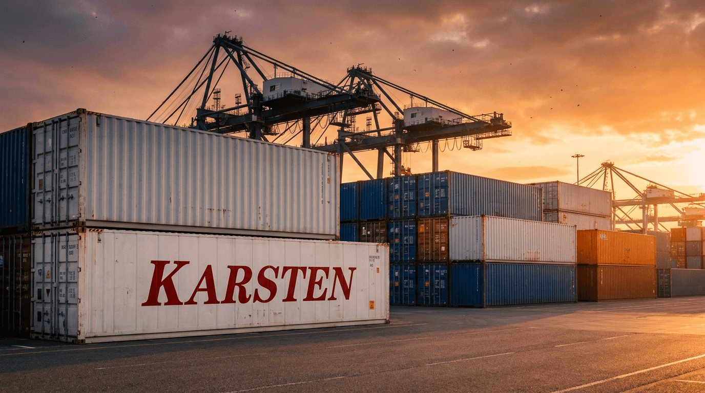 Een oceaan in een koelcontainer